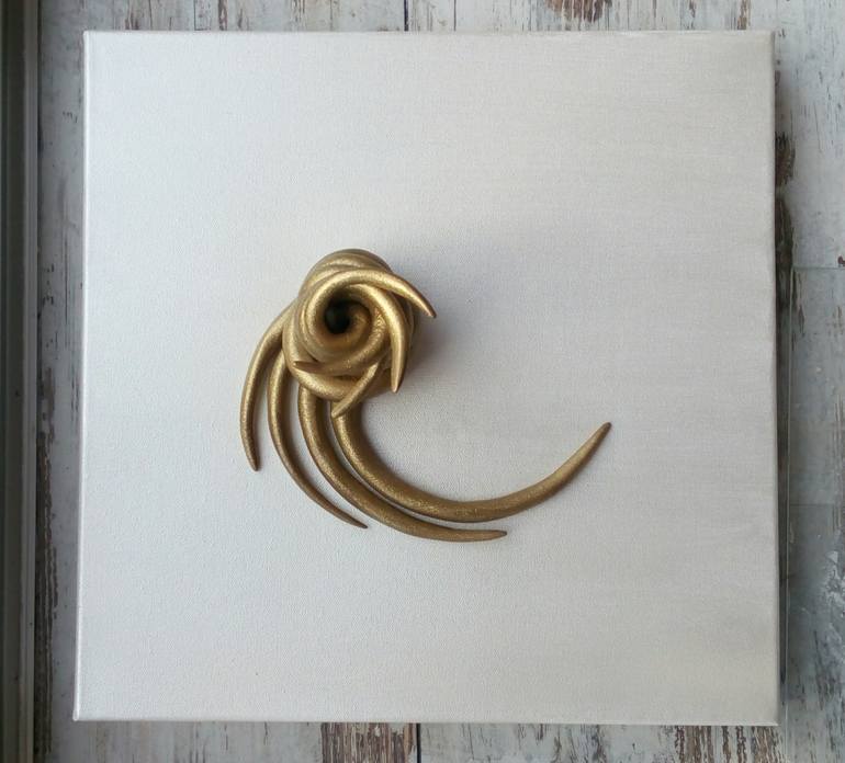 Original Abstract Erotic Sculpture by Ines Nanda Drole