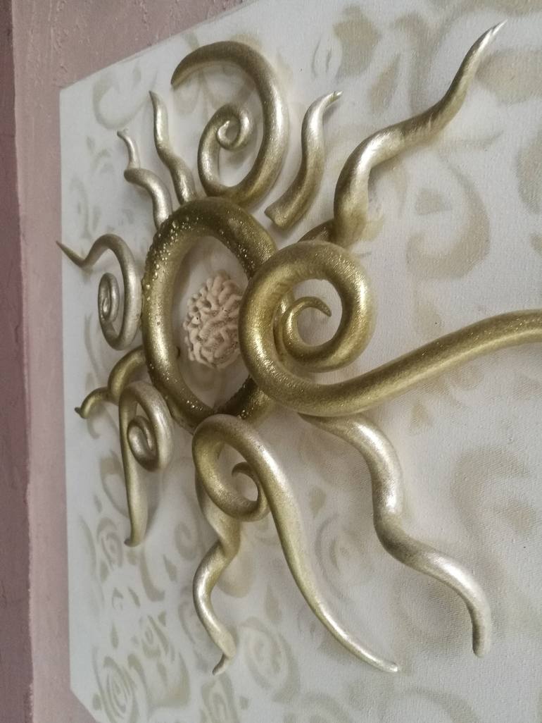 Original Minimalism Abstract Painting by Ines Nanda Drole