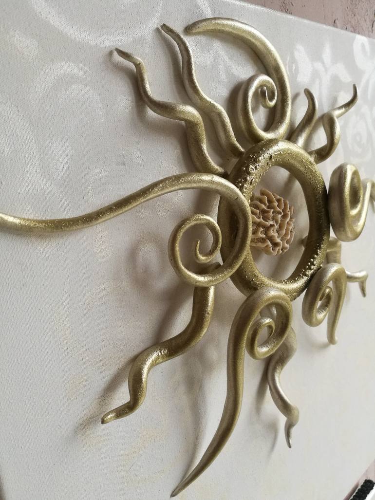 Original Minimalism Abstract Painting by Ines Nanda Drole