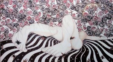 Original Modern Nude Paintings by Ines Nanda Drole