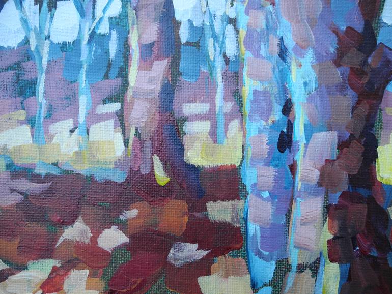 Original Impressionism Landscape Painting by Edward Abela