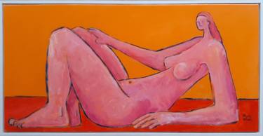 Original Figurative Nude Paintings by Bryce Brown