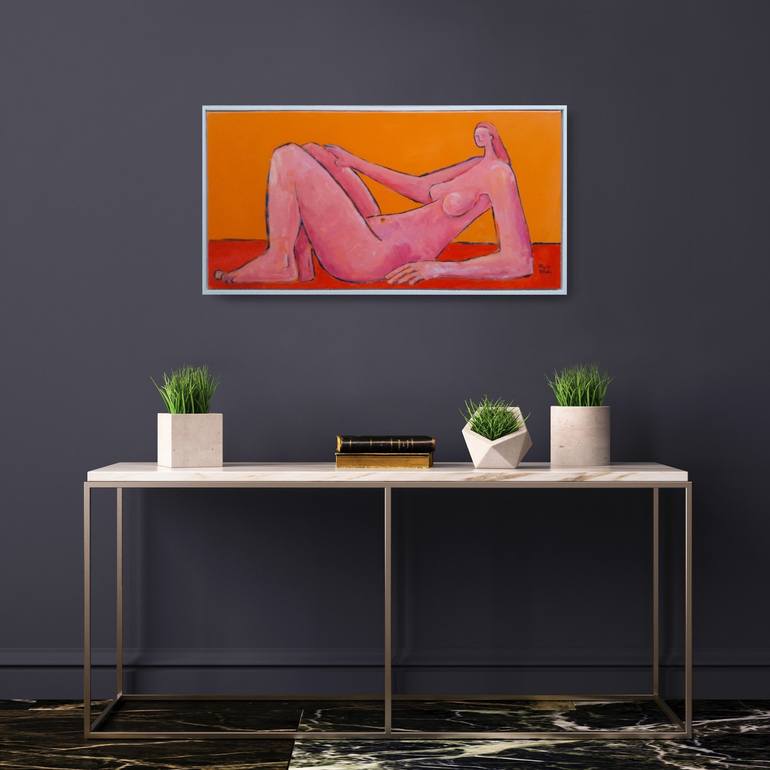 Original Figurative Nude Painting by Bryce Brown