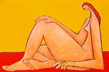 Original Figurative Nude Paintings by Bryce Brown