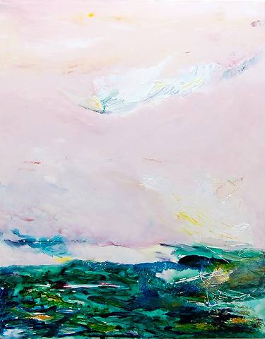 Print of Abstract Seascape Paintings by Juliet Sikora