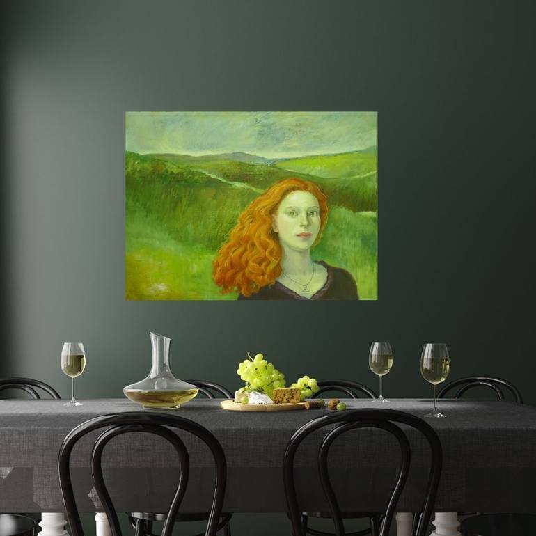 Original Contemporary Women Painting by Leigh Buchanan