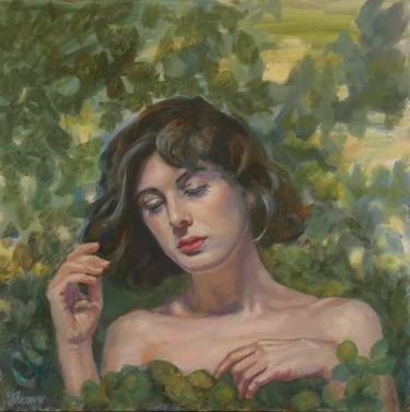 Original Portraiture Women Paintings by Leigh Buchanan