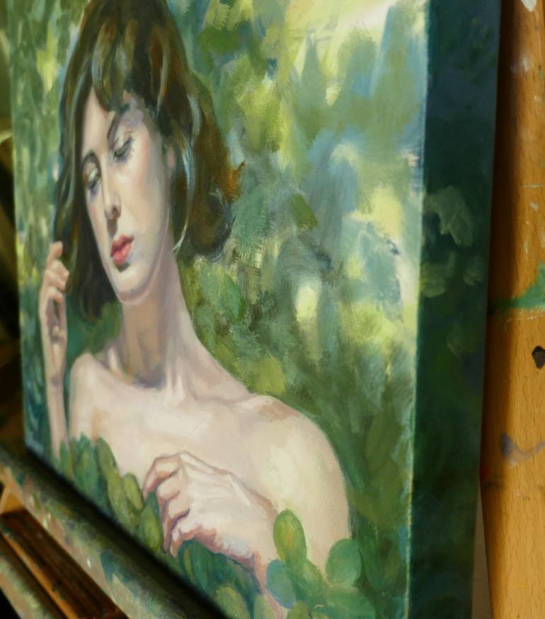 Original Contemporary Women Painting by Leigh Buchanan