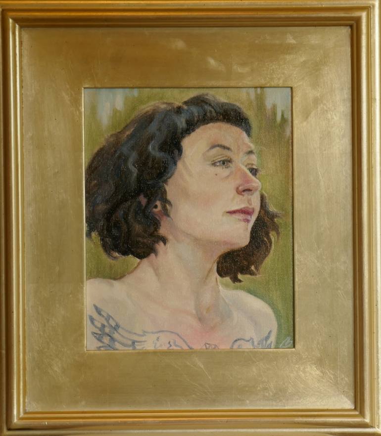 Original Figurative Portrait Painting by Leigh Buchanan