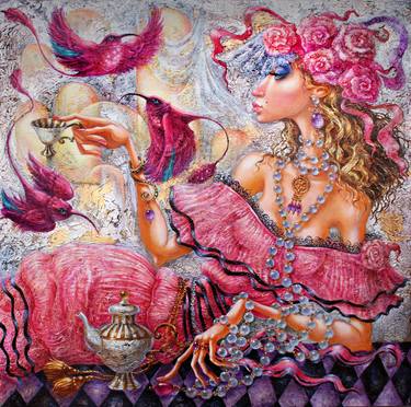 Original Fantasy Paintings by Elvira Baranova