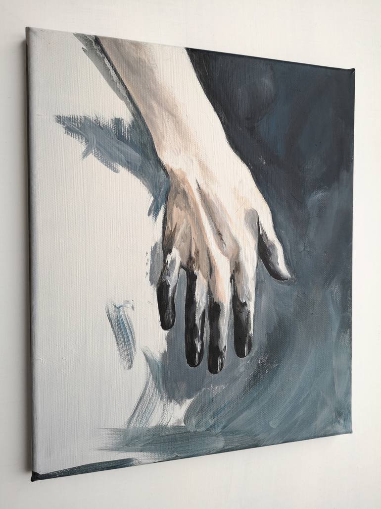 Original Figurative Body Painting by Rita Zsova