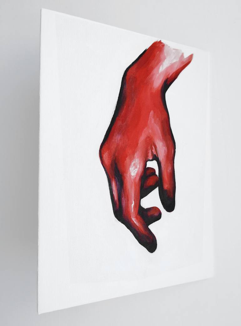 Original Figurative Body Painting by Rita Zsova