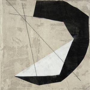 Taupe with Black and White II