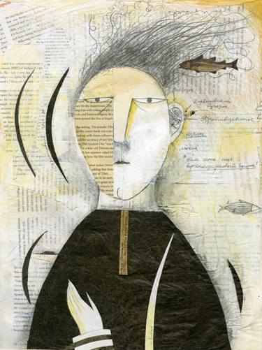 Print of Conceptual People Collage by Yevgenia Nayberg