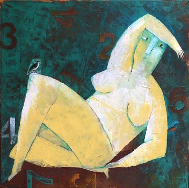Original Conceptual Nude Paintings by Yevgenia Nayberg
