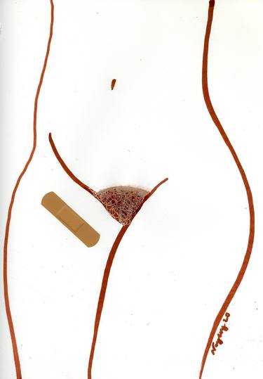Print of Figurative Nude Drawings by Yevgenia Nayberg