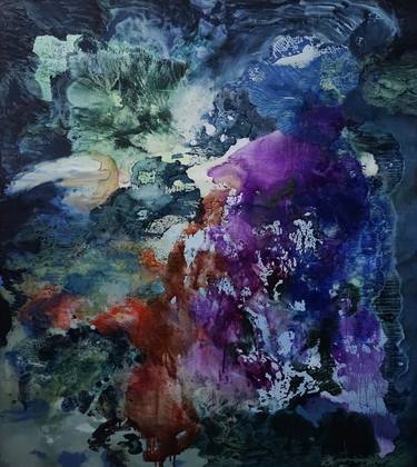 Original Abstract Nature Paintings by Aleksandra Batura