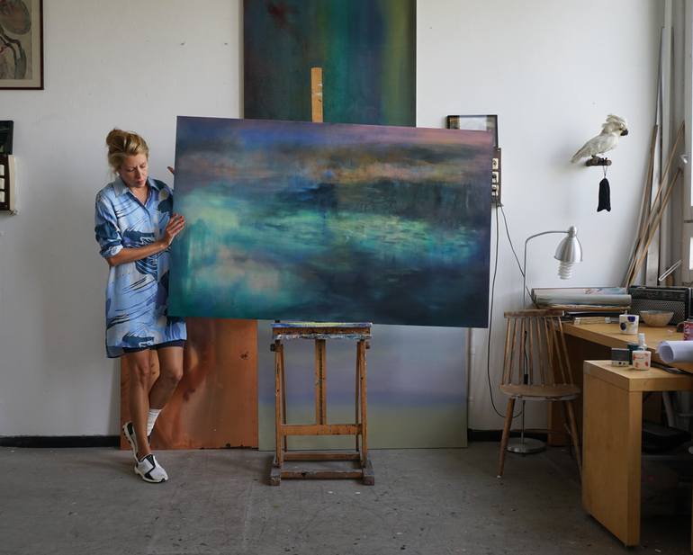 Original Abstract Painting by Aleksandra Batura