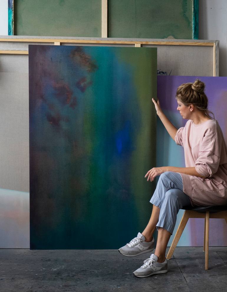 Original Abstract Painting by Aleksandra Batura