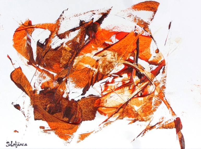 Original Abstract Painting by Richard Solstjärna