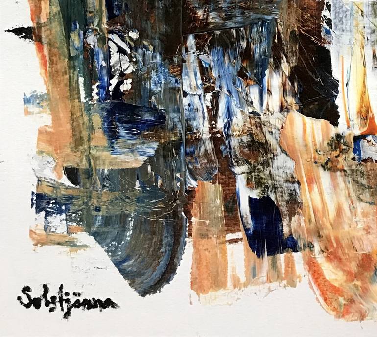 Original Abstract Painting by Richard Solstjärna