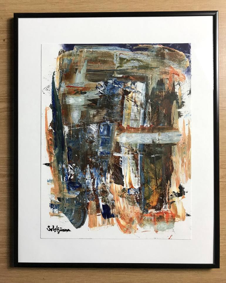 Original Abstract Painting by Richard Solstjärna