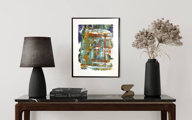 Original Abstract Painting by Richard Solstjärna