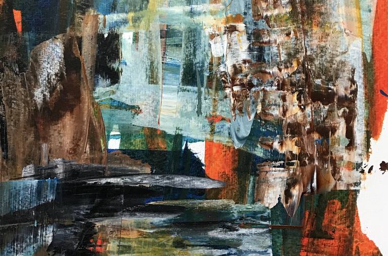 Original Contemporary Abstract Painting by Richard Solstjärna