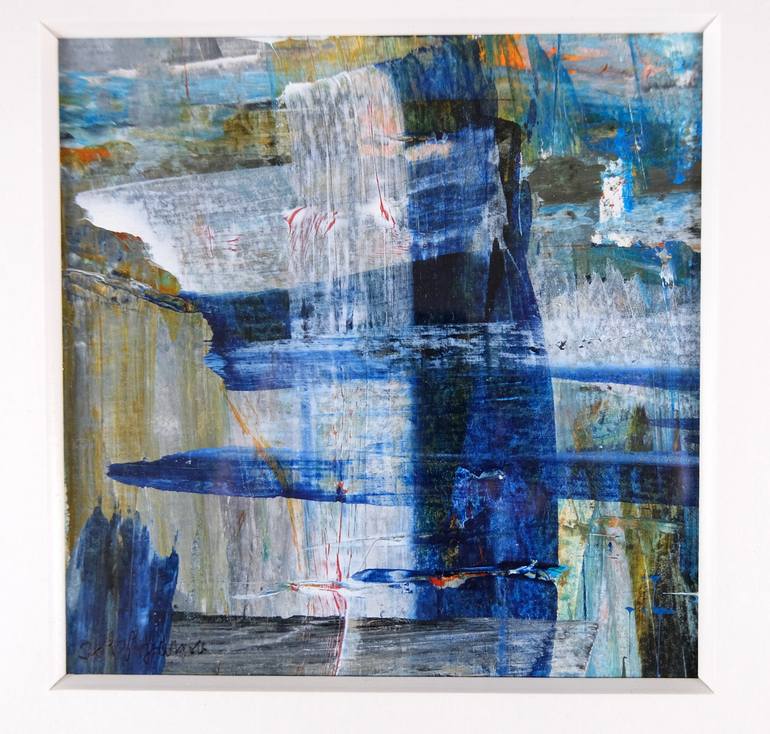 Original Abstract Expressionism Abstract Painting by Richard Solstjärna