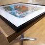 framed. side view
