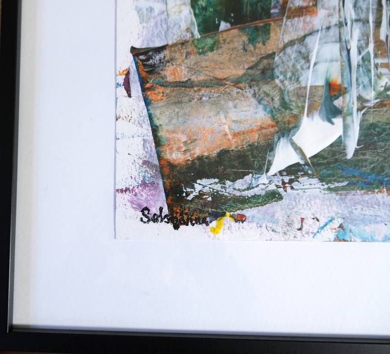 Original Abstract Expressionism Abstract Painting by Richard Solstjärna