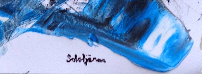 Original Abstract Expressionism Abstract Painting by Richard Solstjärna