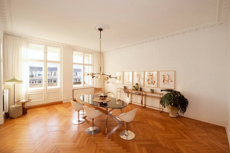 Original Abstract Expressionism Abstract Painting by Richard Solstjärna