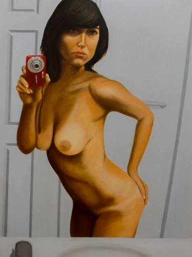 Print of Figurative Nude Paintings by Jaime Fuentes