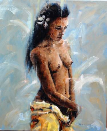 Original Figurative Nude Paintings by David Farrés Calvo