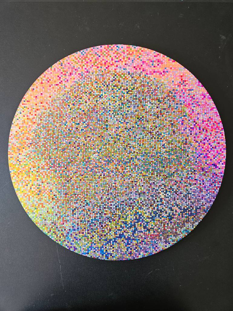 Original Expressionism Abstract Painting by Songmi Heart