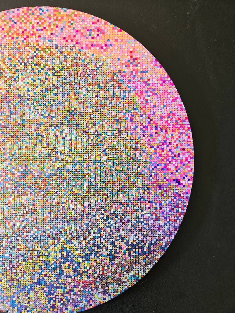 Original Expressionism Abstract Painting by Songmi Heart