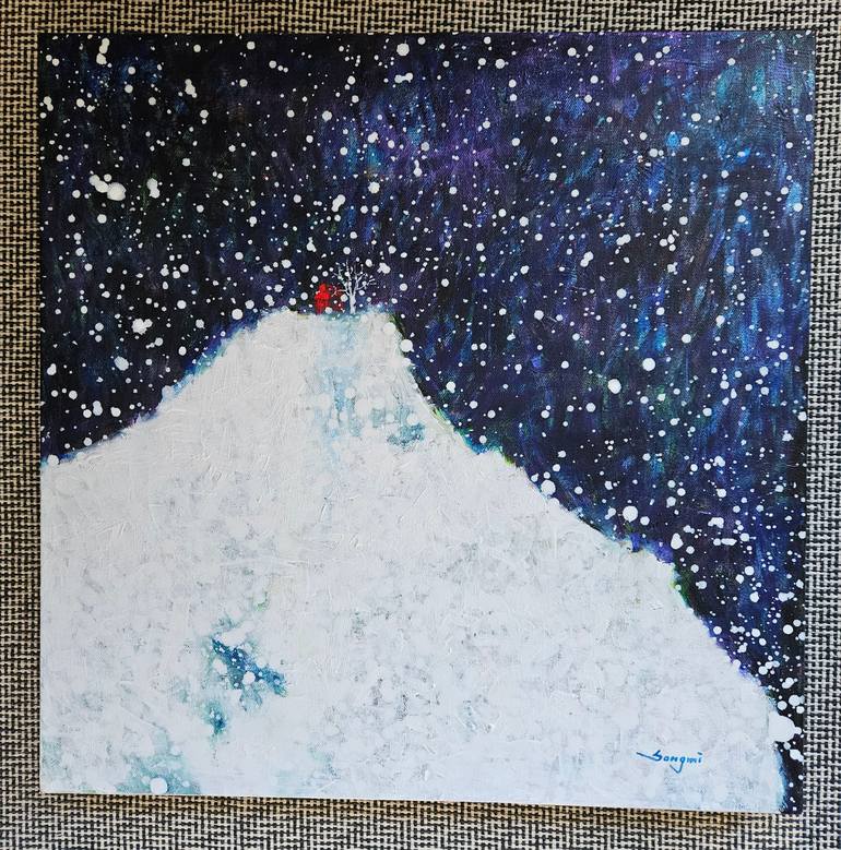 Original Conceptual Nature Painting by Songmi Heart