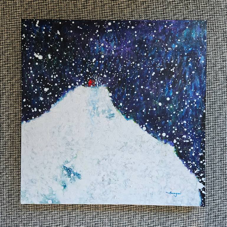 Original Conceptual Nature Painting by Songmi Heart