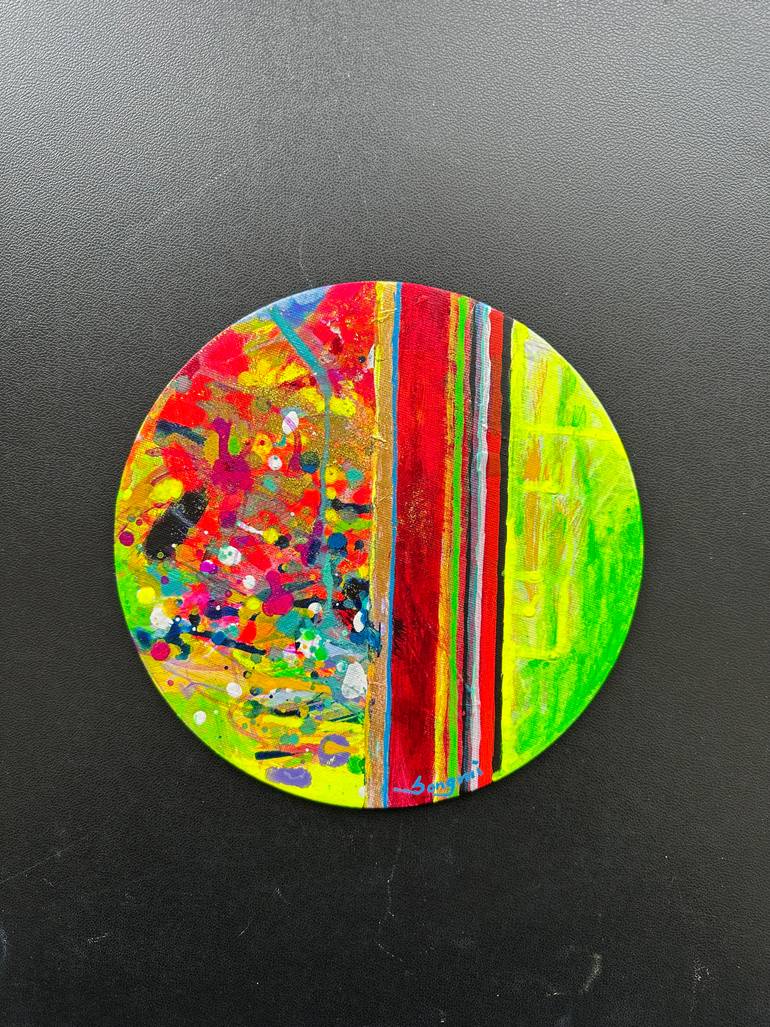 Original Contemporary Abstract Painting by Songmi Heart