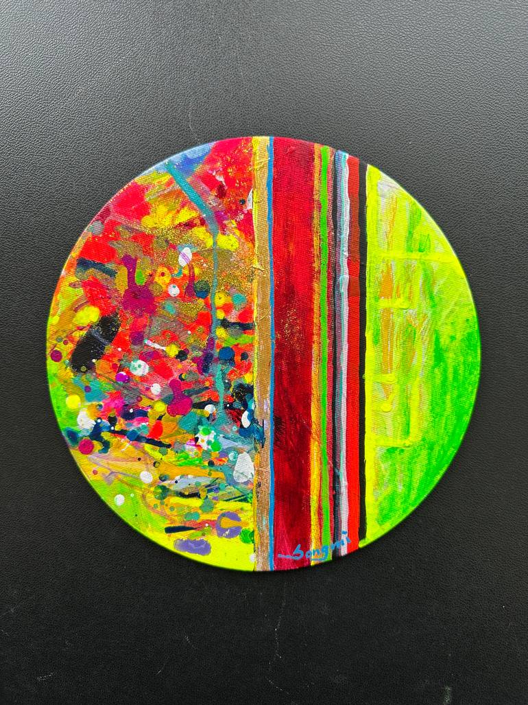 Original Contemporary Abstract Painting by Songmi Heart