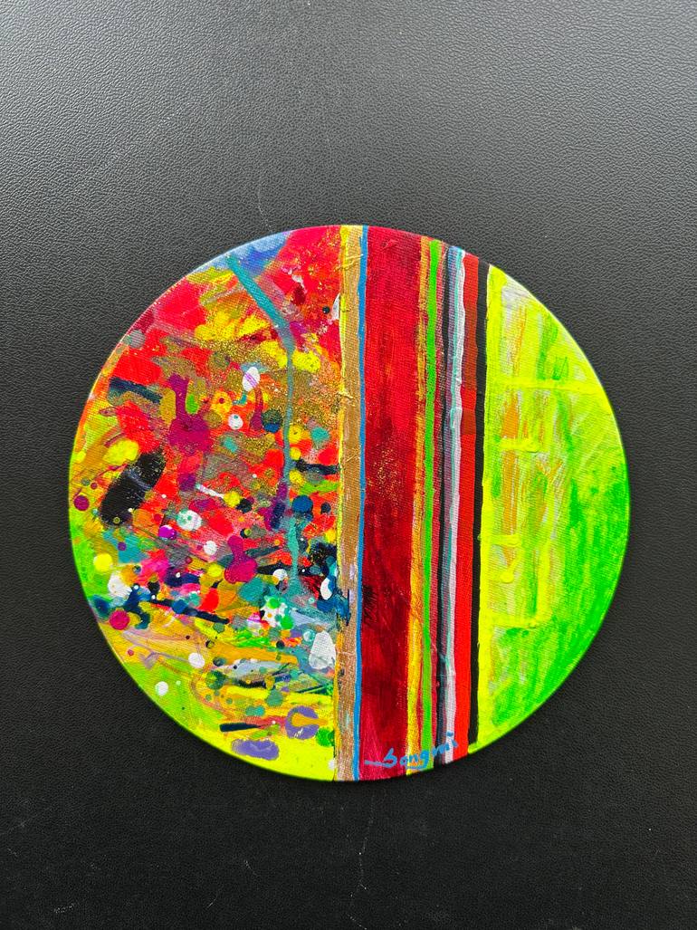 Original Contemporary Abstract Painting by Songmi Heart