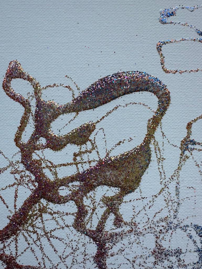 Original Expressionism Abstract Painting by Songmi Heart