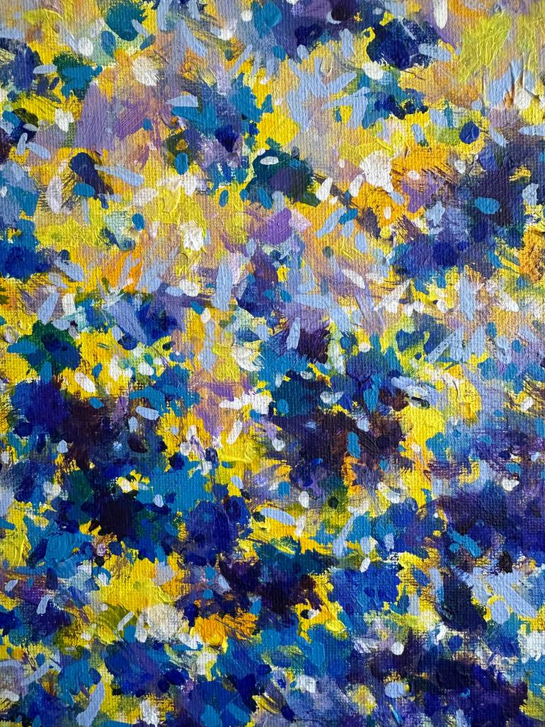 Original Figurative Floral Painting by Songmi Heart