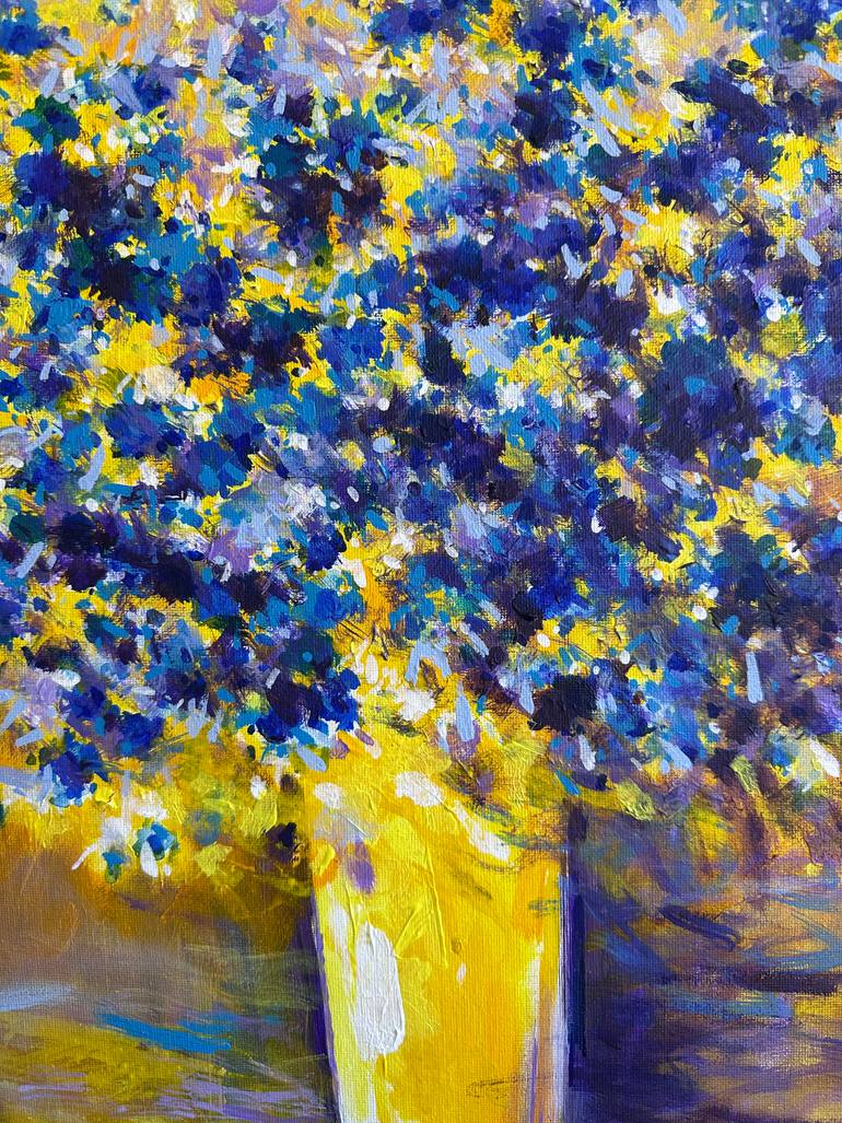 Original Figurative Floral Painting by Songmi Heart