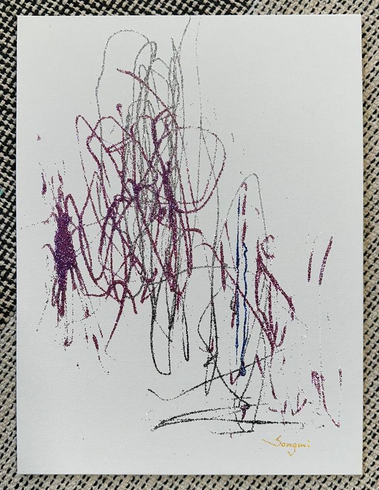 Original Abstract Painting by Songmi Heart