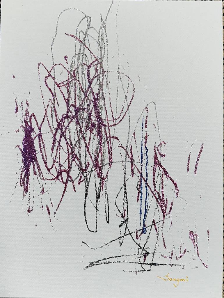 Original Abstract Painting by Songmi Heart