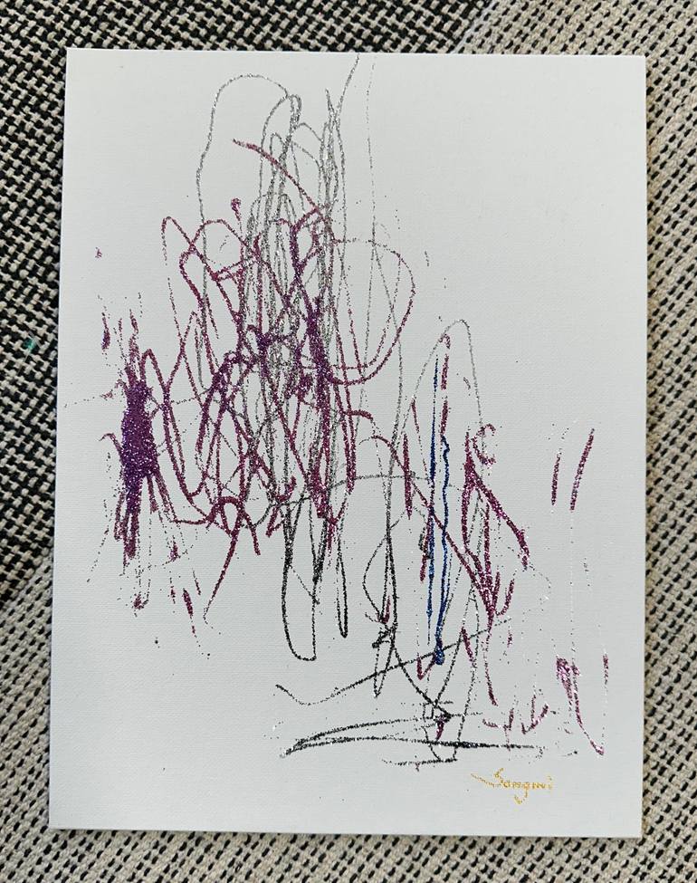 Original Abstract Painting by Songmi Heart