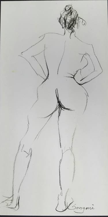 Print of Figurative Nude Drawings by Songmi Heart