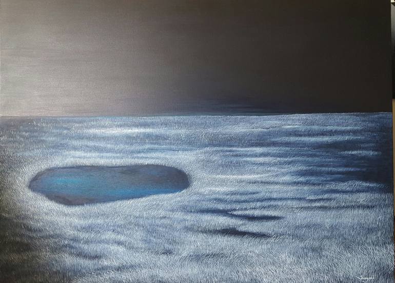 Original Figurative Abstract Painting by Songmi Heart